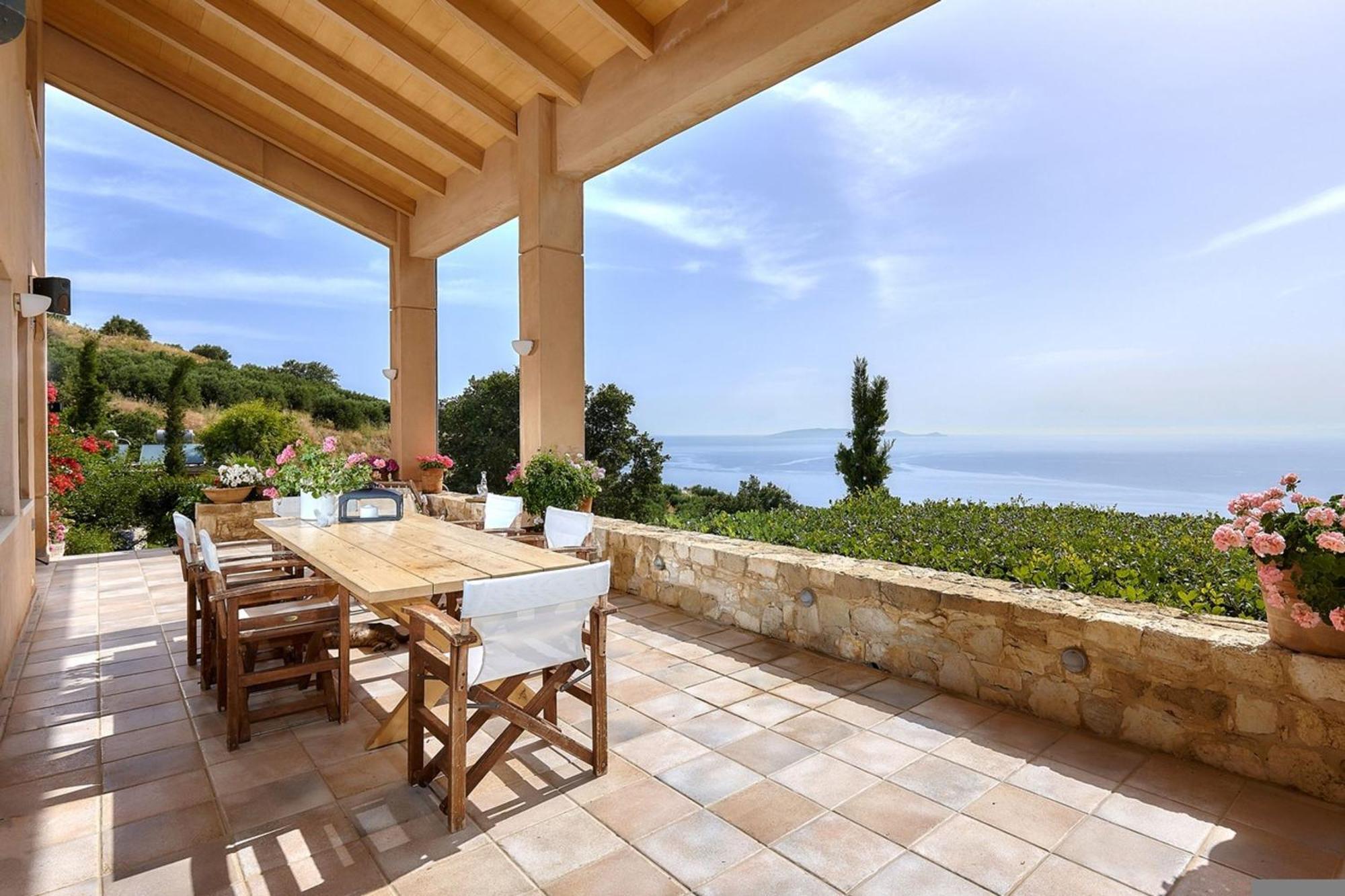 Villa Vollard With Amazing View Pool Heraklion Zewnętrze zdjęcie
