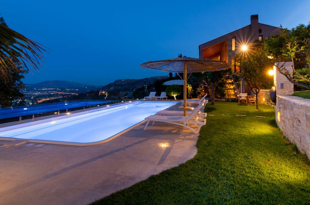 Villa Vollard With Amazing View Pool Heraklion Udogodnienia zdjęcie
