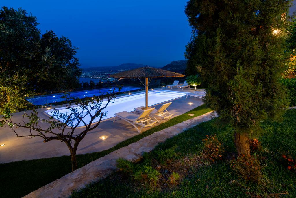 Villa Vollard With Amazing View Pool Heraklion Udogodnienia zdjęcie